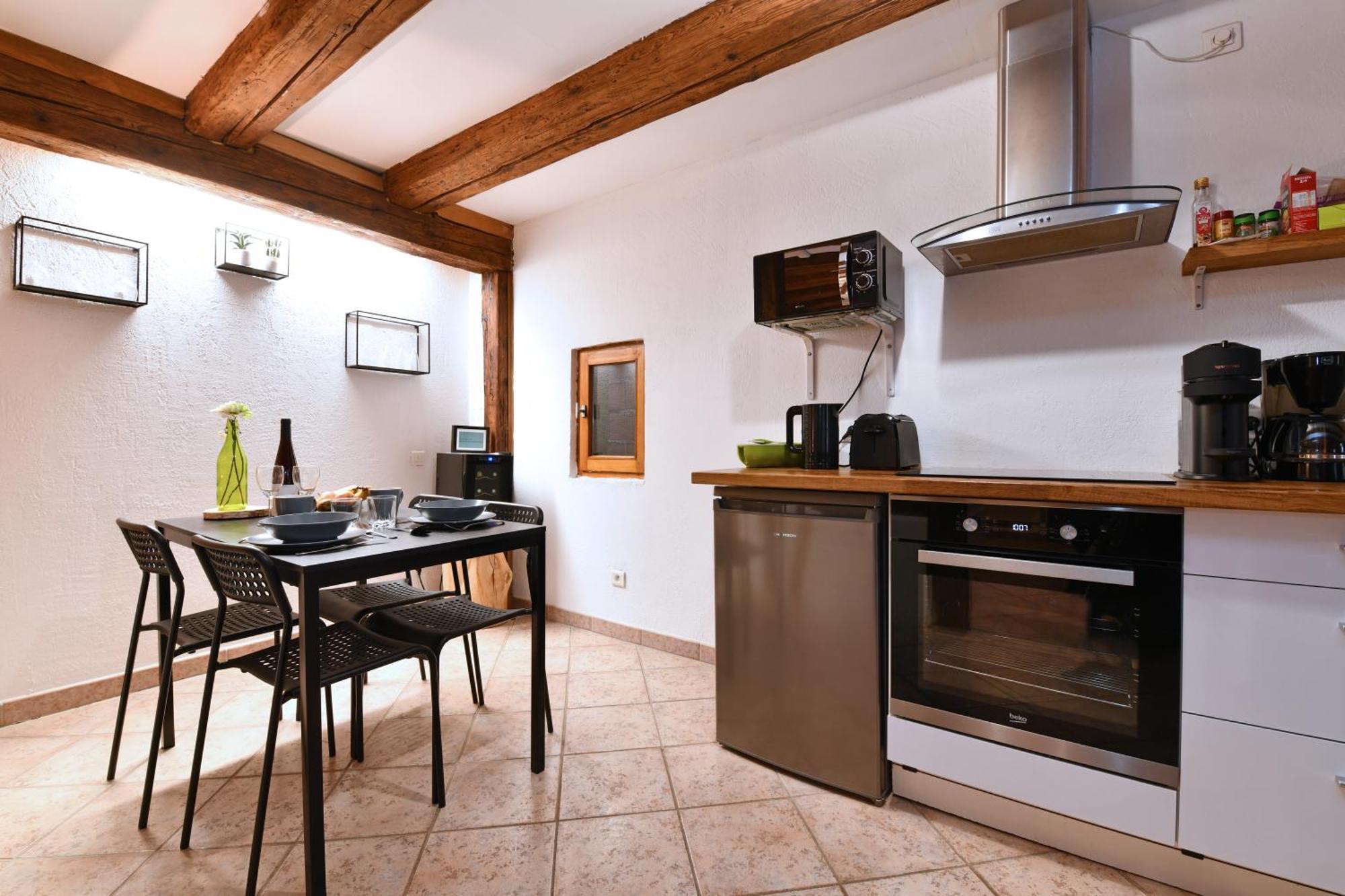 Appartement Zen - Maison Alsacienne - Lit King Size